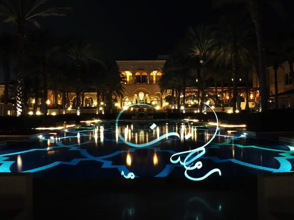 Karim Jabbari's Ramadan Installation at One&Only The Palm