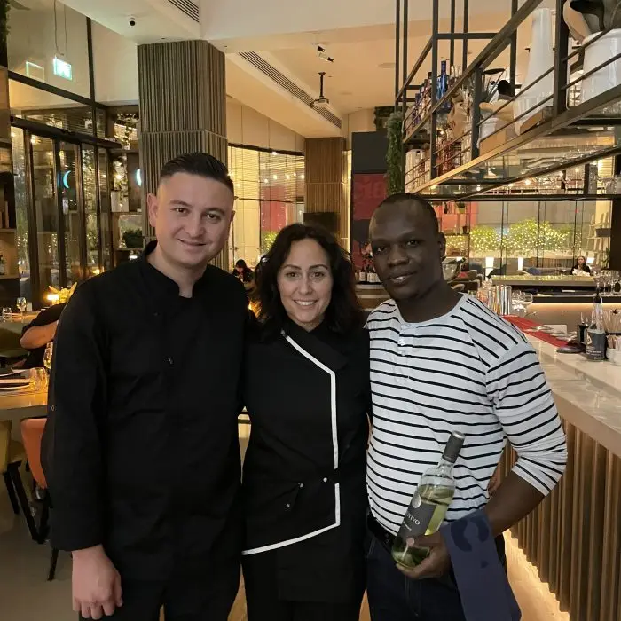 Daniela Sfara & Chef Omer Dover - Media One Hotel - Ciao Bella