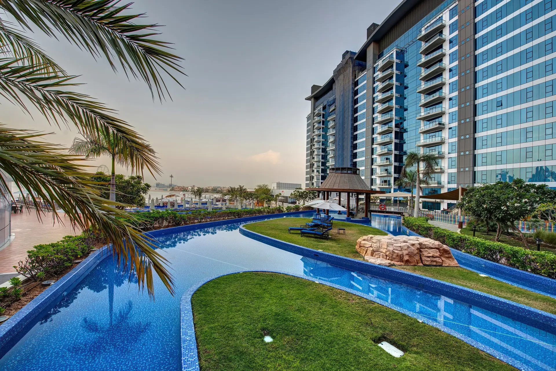 Minor Hotels, Dubai hotels, Palm West Beach, Palm Jumeirah, Seven Tides, hotel management agreement, UAE hospitality, luxury hotels Dubai, Dukes The Palm, Anantara The Palm Dubai Resort, NH Collection Dubai The Palm, Dubai tourism, hotel expansion, beachfront property, serviced apartments Dubai.