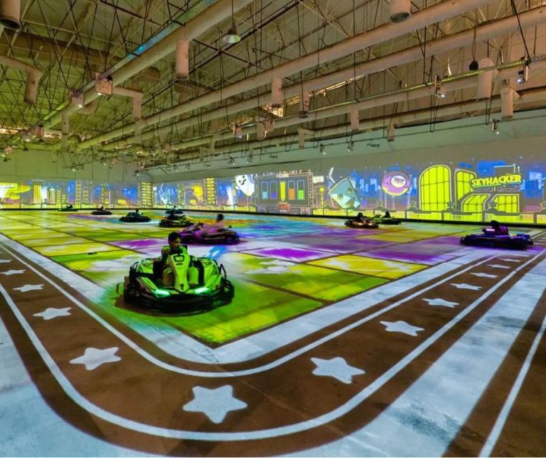 BattleKart Jeddah, this AR-powered go-karting arena, is great for families and teens looking for a high-energy adventure.