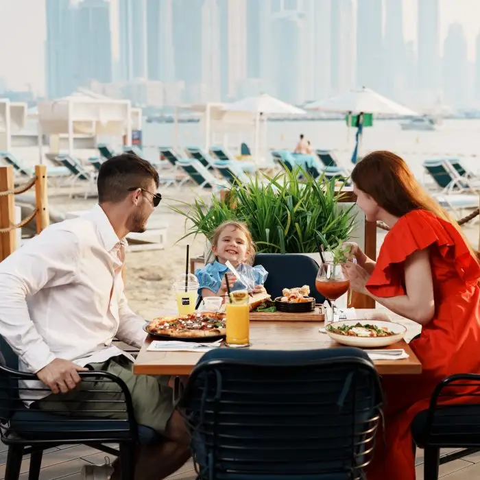 Jones the Grocer, Palm West Beach For the dad who appreciates a leisurely breakfast or a satisfying late lunch, head to Jones the Grocer on Palm West Beach. This Father's Day, dads dining with a child (their "mini-me," as they call it!) can enjoy 30% off the à la carte menu, all day long. It's the perfect excuse to indulge in their delicious offerings, perhaps with some yummy Wagyu sliders and a side of fries. When: June 21, 2025, all day Where: Jones the Grocer, Palm West Beach The Deal: 30% off the à la carte menu for dads, when accompanied by a child. Bookings: +971 52 527 1750