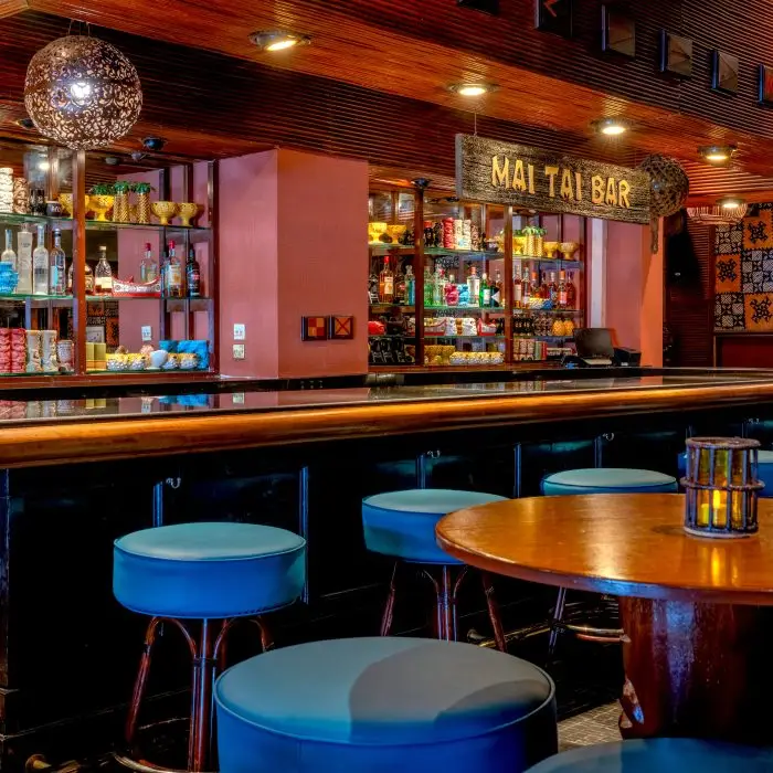 Trader Vic’s has also introduced subtle enhancements to its interior decor.