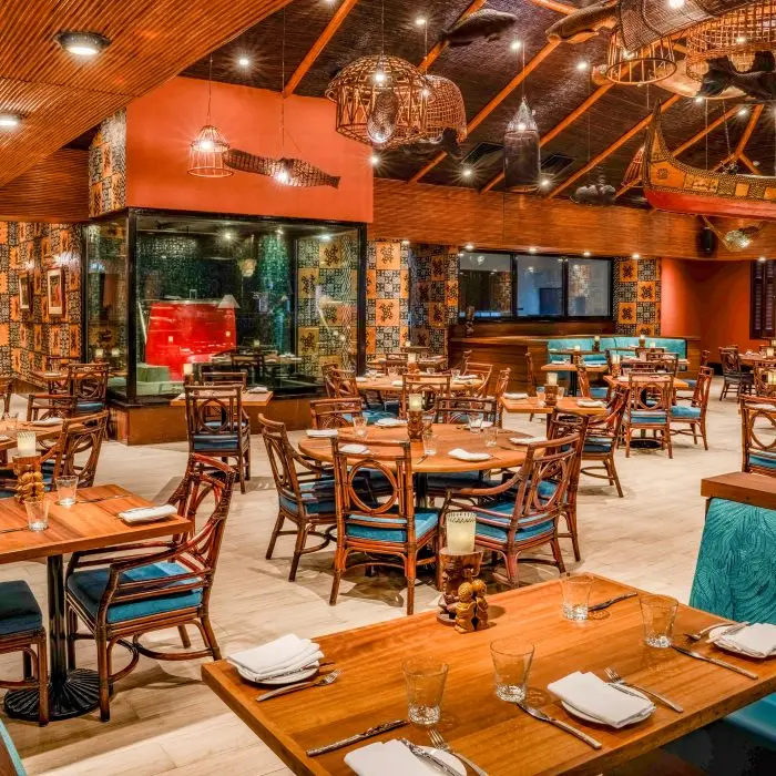Trader Vic’s has also introduced subtle enhancements to its interior decor.