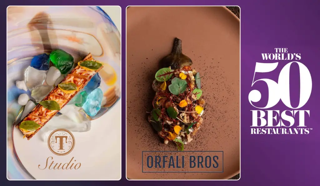 Dubai's Trèsind Studio (Middle East's Best) and Orfali Bros secure spots on The World's 50 Best Restaurants 2025 list