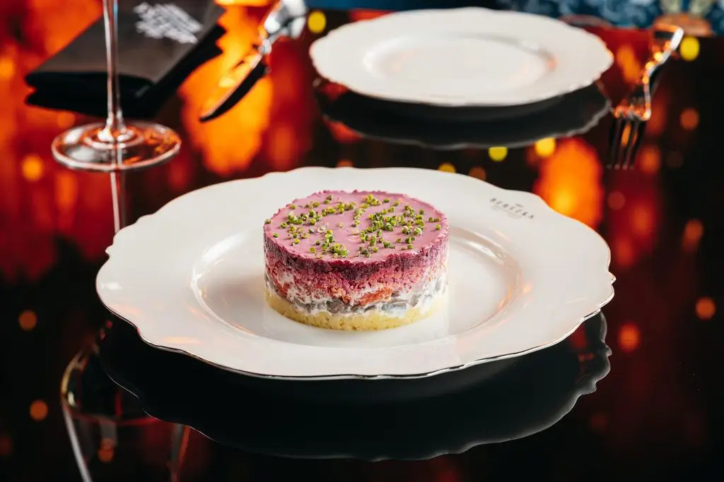 Food at Chalet Berezka
