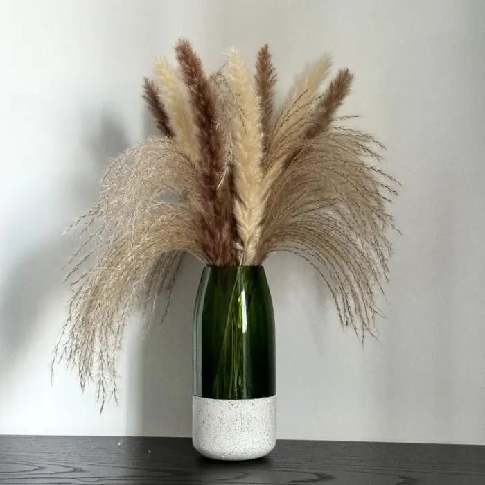 Discover Kattys' Designs, a Dubai studio by Ekaterina Penkovskaya, transforming discarded wine bottles into elegant, sustainable homeware with a zero-waste vision.