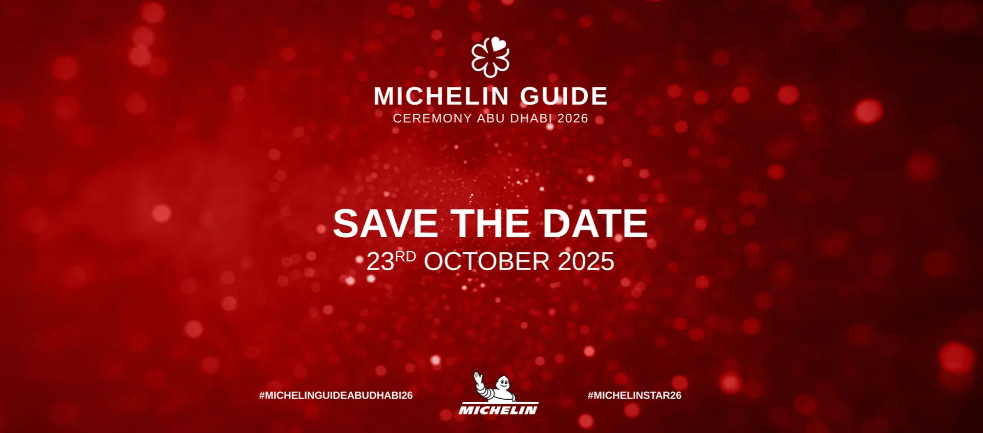 The MICHELIN Guide Abu Dhabi 2026 Ceremony on October 23, 2025, celebrating the region's top culinary talent