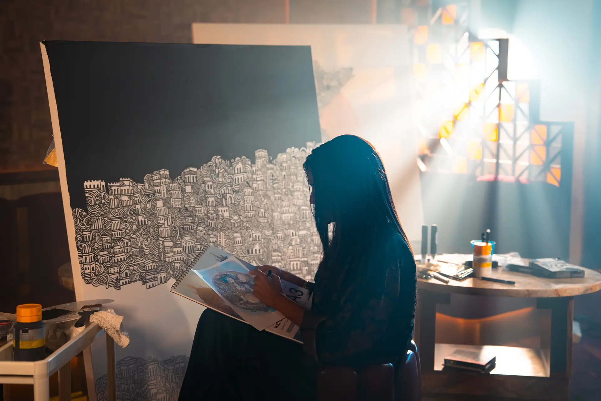 COYA Dubai transforms into an art gallery with artworks by Emirati Artist Marwa Hashim