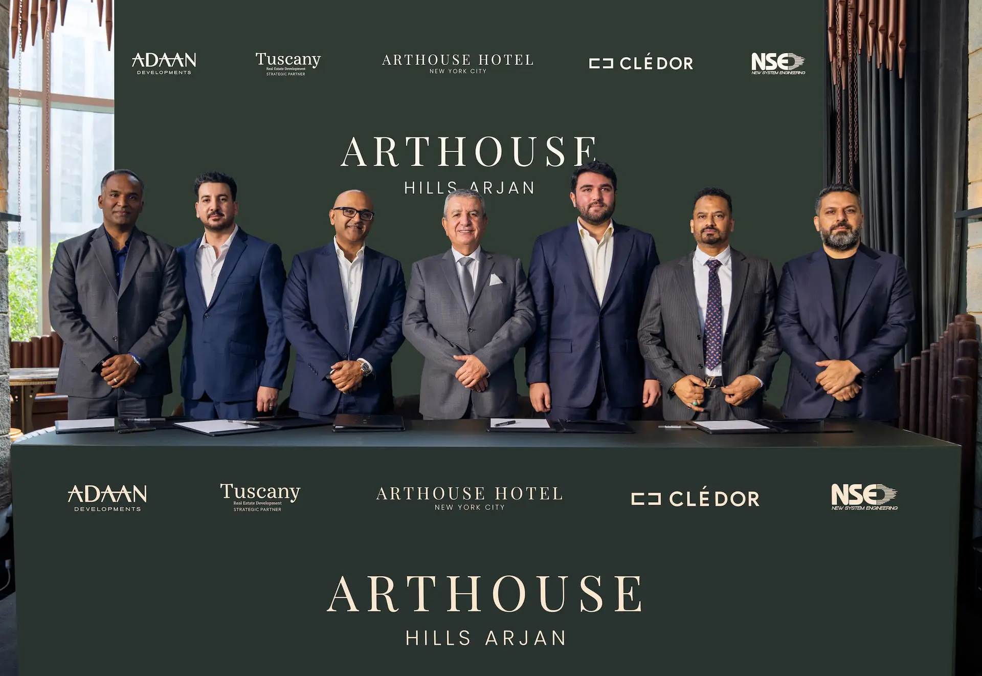 Arthouse Hotel NYC brand expands with Arthouse Hills Arjan (AED 550M), offering a wellness-focused lifestyle, extensive amenities (Infinity Pool, Zen Garden), and a strategic partnership network.