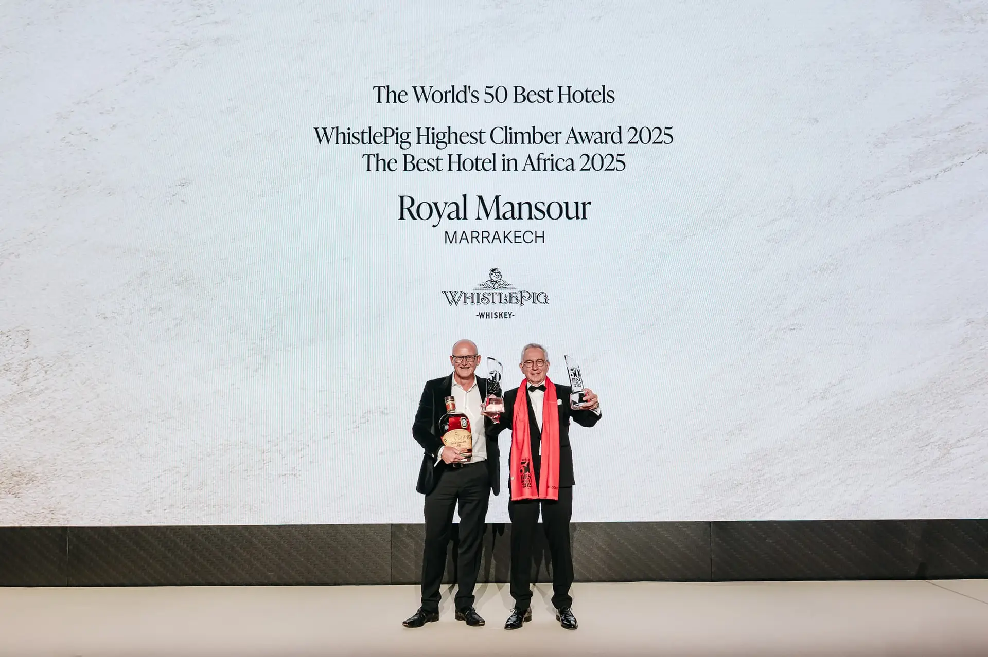 Royal Mansour Marrakech earns triple recognition at The World’s 50 Best Hotels 2025, securing 13th place globally, Best Hotel in Africa, and the Highest Climber Award.
