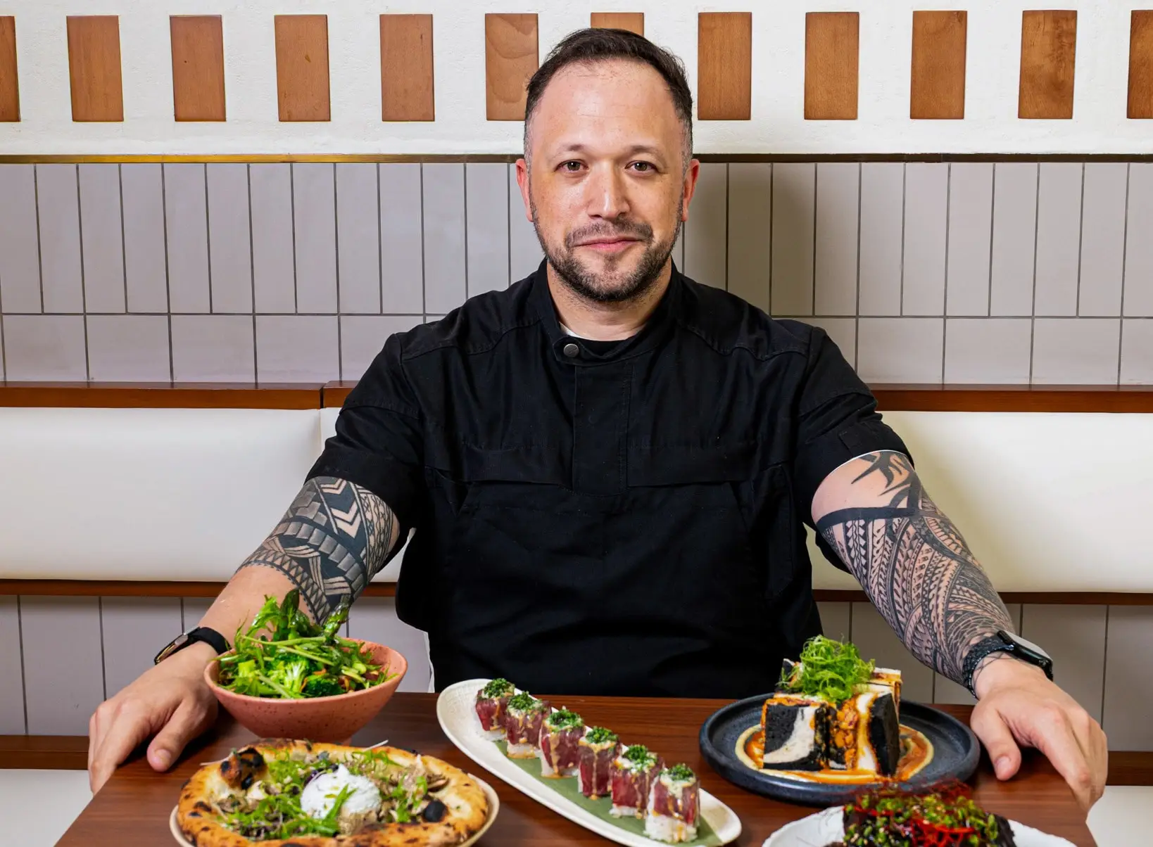 Planning a weekend in Mirdif? Join Abdulla Almheiri and Chef James Knight at Nama Yoso for a "Memories of Home" brunch on 31 Jan - 1 Feb. Experience Japanese-British fusion.