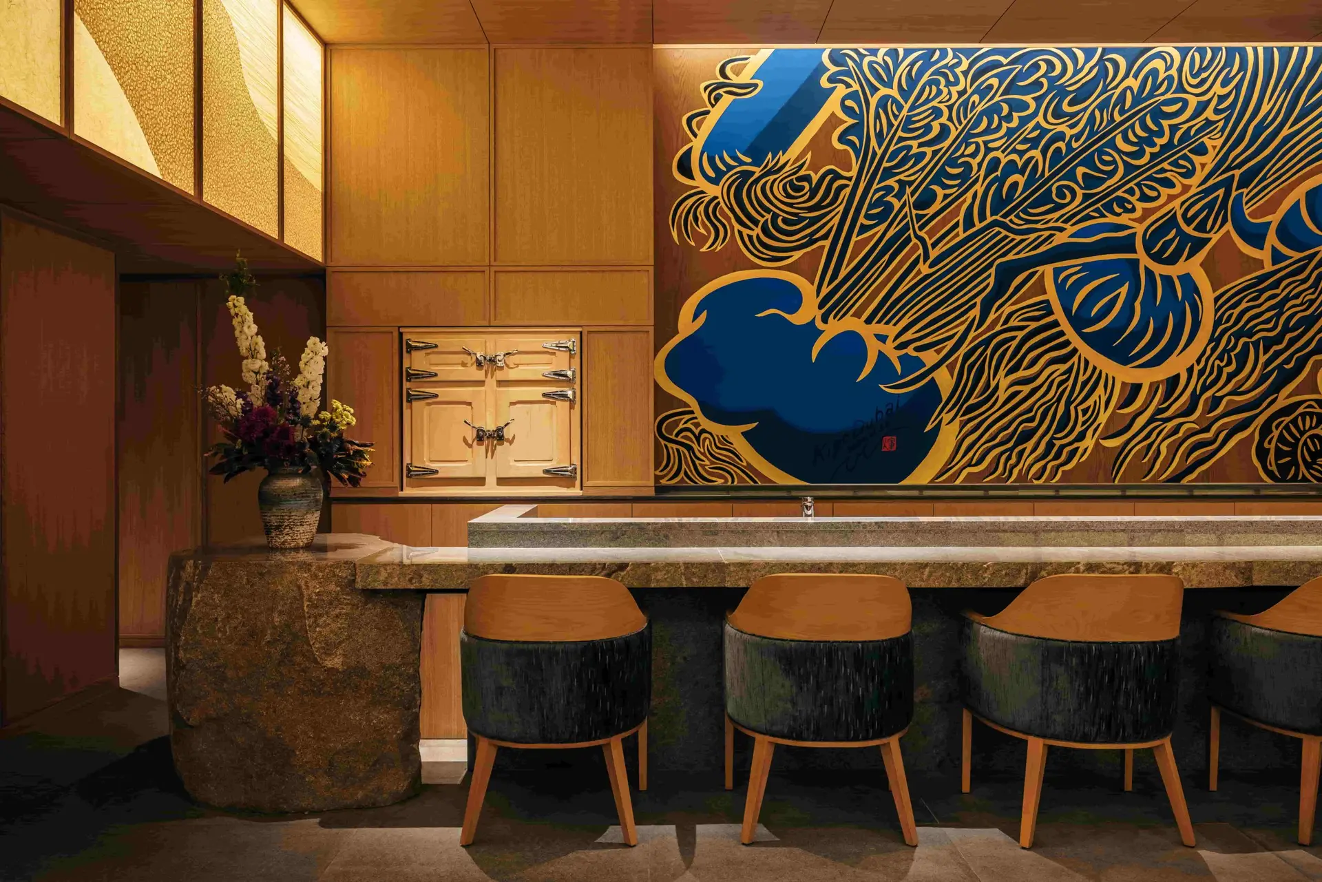Discover KIGO, the new Japanese design masterpiece at Four Seasons DIFC. Conceived by Fundamental Hospitality and Super Potato, it celebrates the "Beauty of Ageing" through rare Aji stone and authentic craftsmanship.
