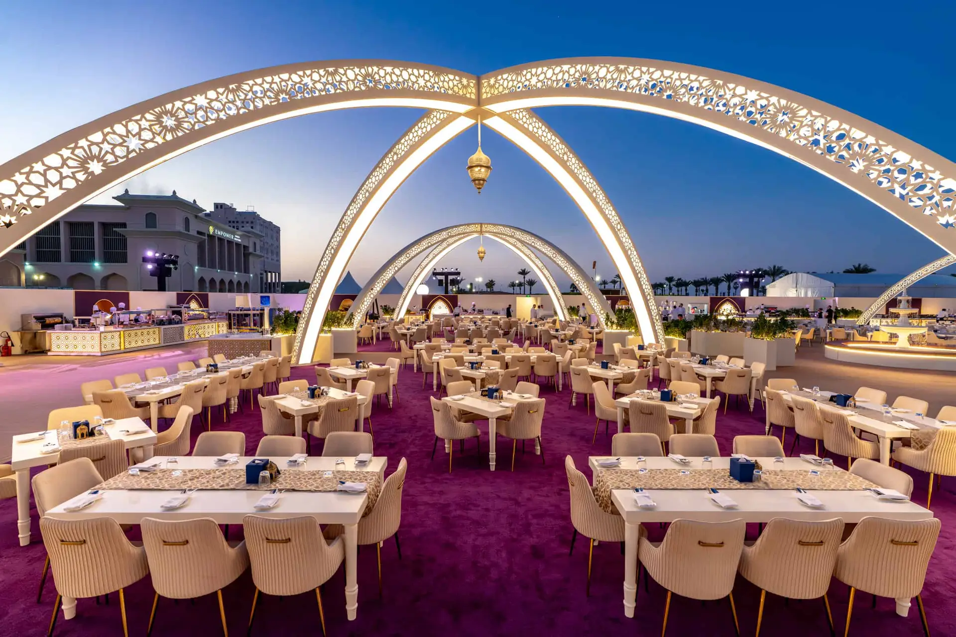 Celebrate Ramadan 2026 at the Asateer Tent, Atlantis The Palm. Experience rotating themed Iftar buffets and à la carte Suhoor with stunning views of the Dubai skyline.