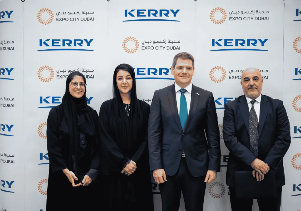 Kerry signs a long-term agreement with Expo City Dubai to launch a Regional Customer Co-Creation Centre focused on sustainable food and beverage innovation.