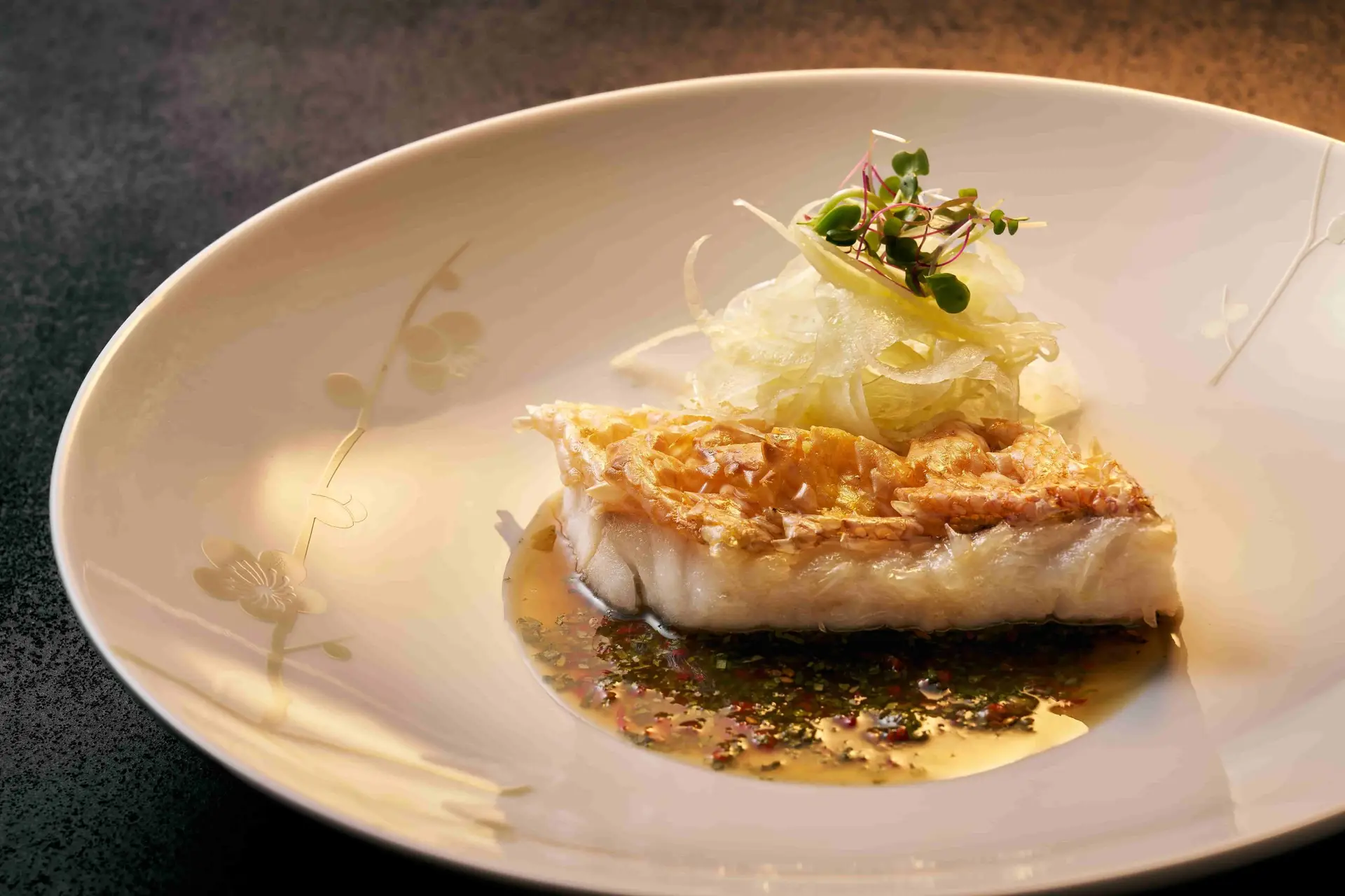 The menu showcased iconic bite-sized dishes including Black Cod Butter Lettuce, Wagyu Short Rib with Wasabi Salsa and Yellowtail Jalapeño.