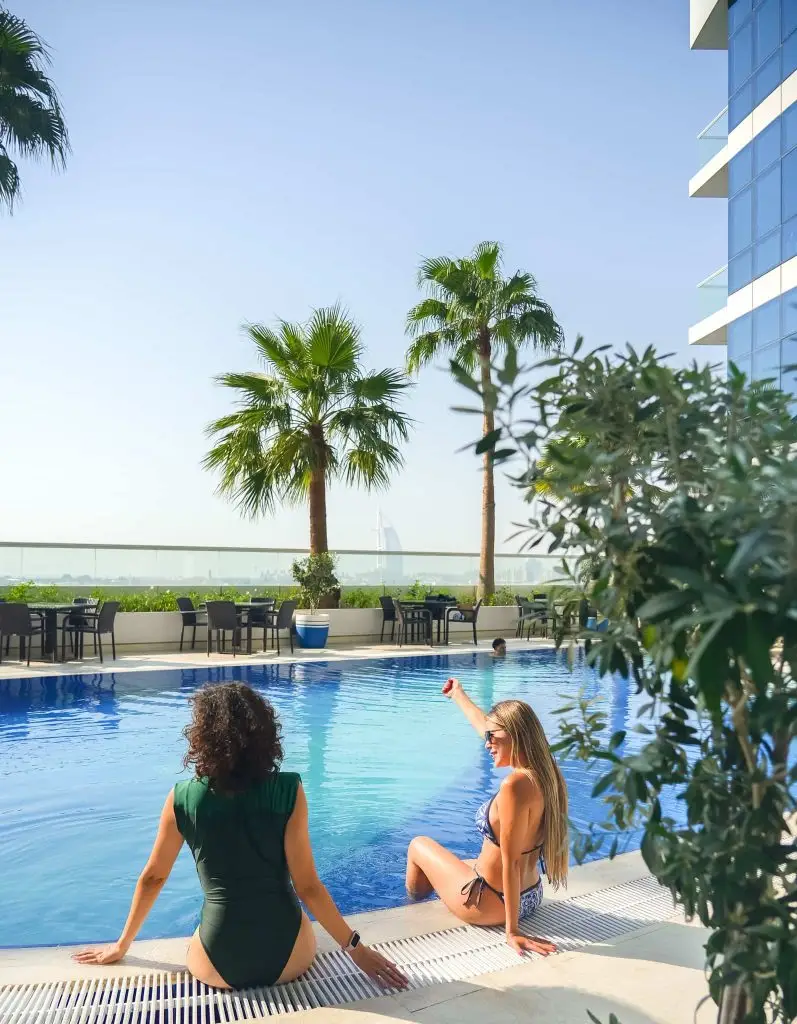 Experience the ultimate rooftop sanctuary at Deck Se7en, Novotel Dubai Al Barsha. Enjoy a Friday BBQ Night or daily pool access with a set menu overlooking the Burj Al Arab.