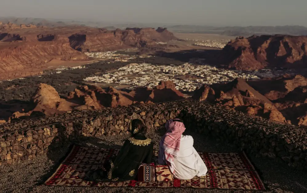 Discover why AlUla, Saudi Arabia is the perfect setting for a Valentine's proposal. Explore understated luxury, secluded viewpoints, and timeless heritage for an unforgettable engagement.