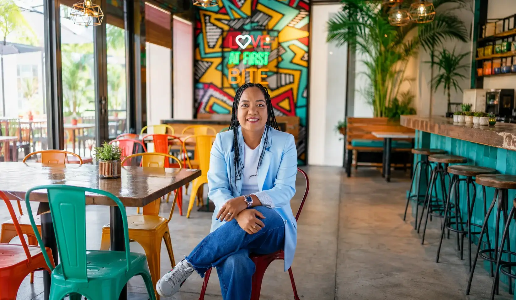 Lourds Adalia-Evertse, a Filipina expatriate and co-founder of Spice Grill Sharjah_new