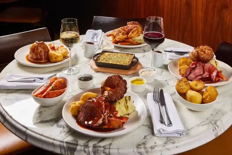 Gordon Ramsay’s venue serves a traditional British roast featuring roasted meats and seasonal sides. Live music and children’s activities are included in the afternoon sessions. When: Saturday, 4 April and Sunday, 5 April, 12pm to 5pm Price: From AED 170 per person Location: Atlantis, The Palm