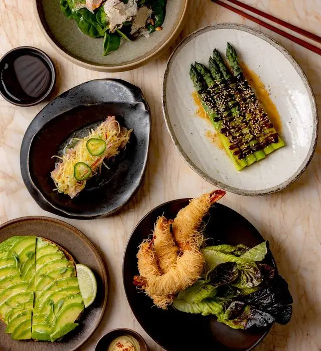 Bar des Prés, ICD Brookfield PlaceBar des Prés hosts a sophisticated Easter lunch featuring the cosmopolitan flavours of Chef Cyril Lignac. The menu is a sharing-style experience where guests select one dish from each section: Raw & Marinated, Land & Sea, and Leaves, Crispy & Hot. Highlights include Japanese Wagyu tartare, crab and avocado galette, miso-caramelised green asparagus with hazelnuts, and grilled lamb chops. Dessert features an Easter rabbit filled with lime cream and mango sorbet. A resident DJ will play French rhythms from 1pm. Additionally, a limited-edition handmade chocolate egg with a signature marshmallow surprise is available for pick-up for AED 155 starting 26 March.When: Sunday, 5 April, 12pm to 4pmPrice: AED 375 (soft), AED 495 (alcoholic), AED 795 (champagne). 25% discount applies to all packages, children under 12 dine free.Location: 51st Floor, ICD Brookfield Place, DIFC