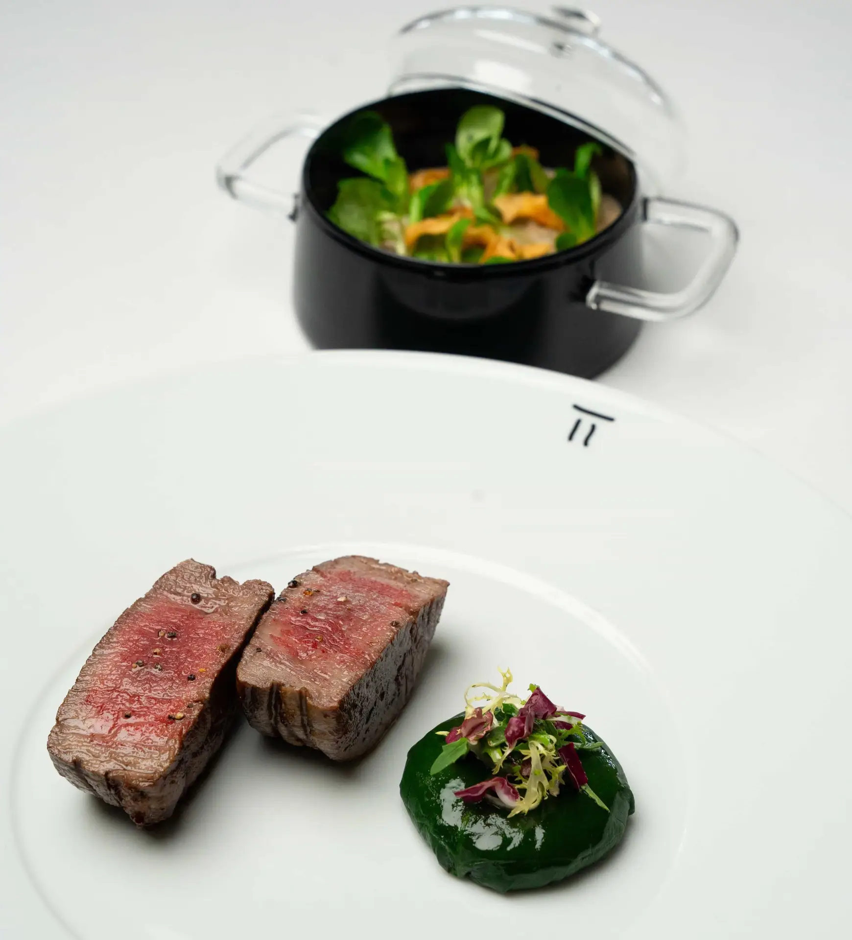 Pierre Gagnaire's Dubai restaurant has launched a five-course tasting menu priced at AED 590 per person, developed in collaboration with Chef de Cuisine Mathieu Balbino. The sequence moves through duck foie gras terrine, raw-cut langoustines, turbot poached in butter, Wagyu beef tenderloin and a signature millefeuille. It's available for a limited period, either on the terrace overlooking the creek or inside the restaurant. Grape pairing is available on request.
