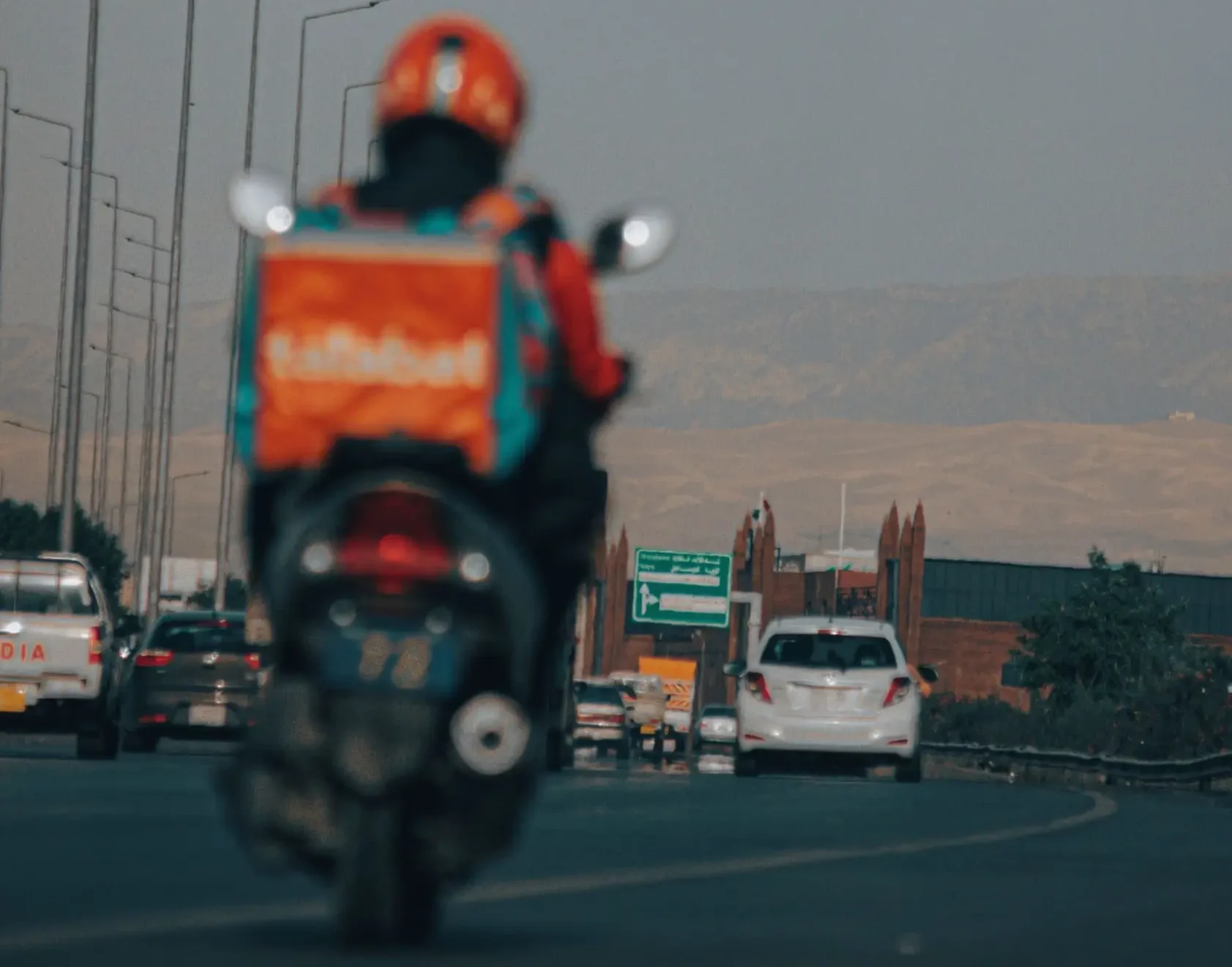 delivery riders UAE