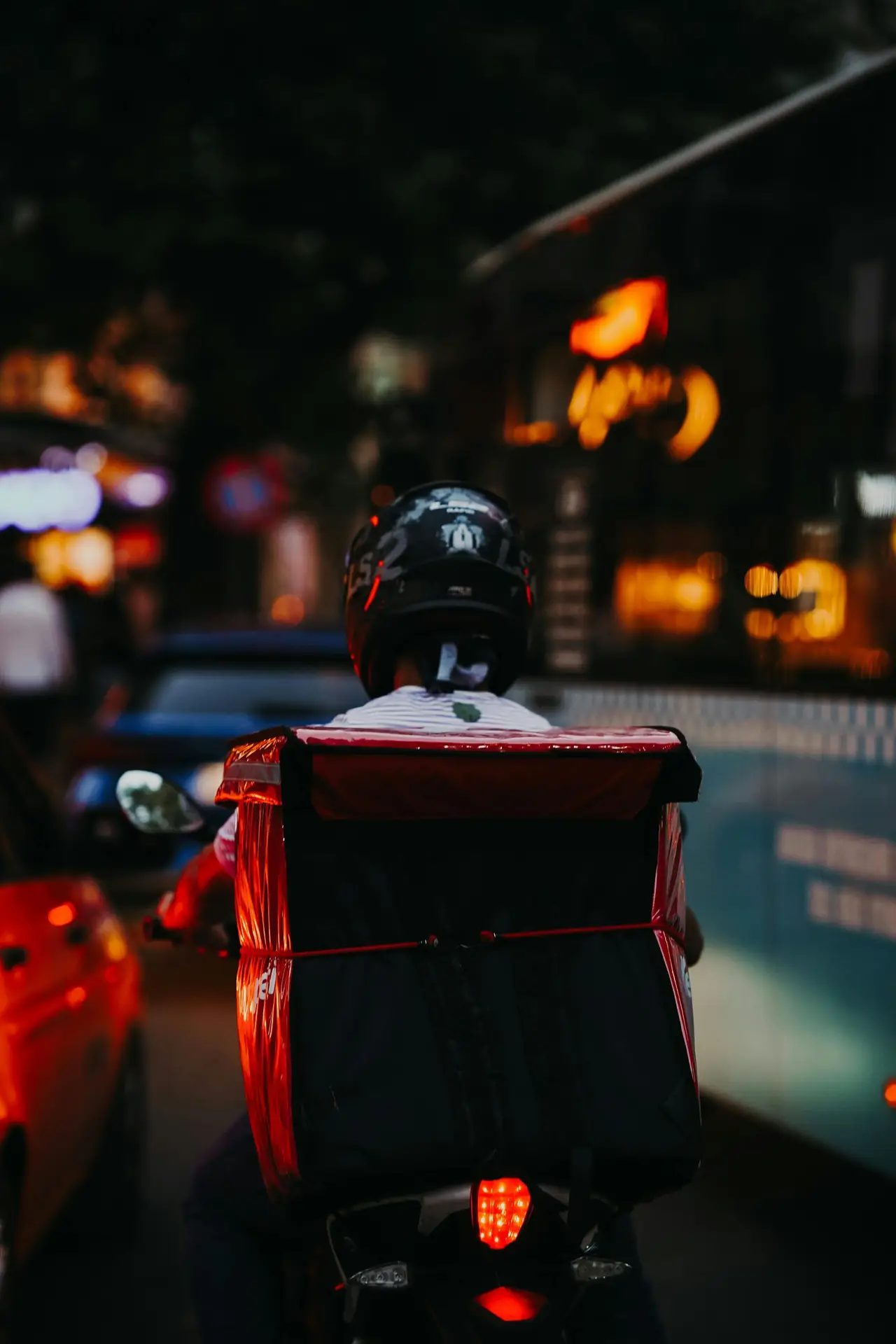 Delivery riders UAE
