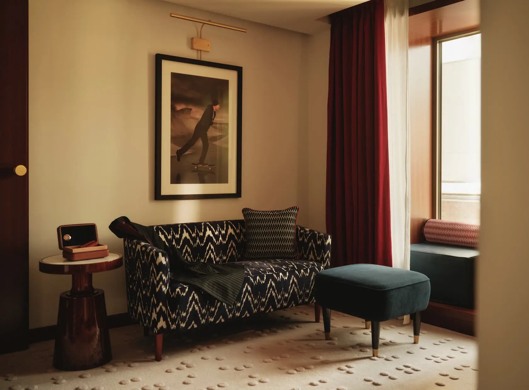 The Shepherd Mayfair, the new boutique hotel in London's Shepherd Market, featuring Fayre restaurant, The Lounge and Teddy's cocktail bar, opening October 2026.